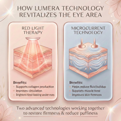 Lumera™ 2-in-1 Red Light + Microcurrent Eye Therapy