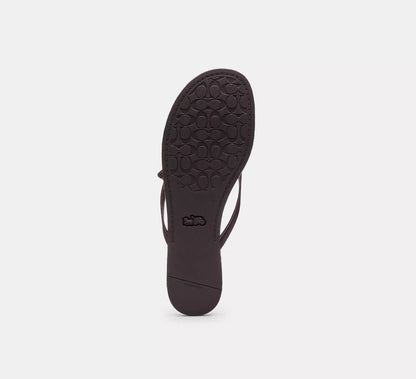 Bow Flip Flop In Signature