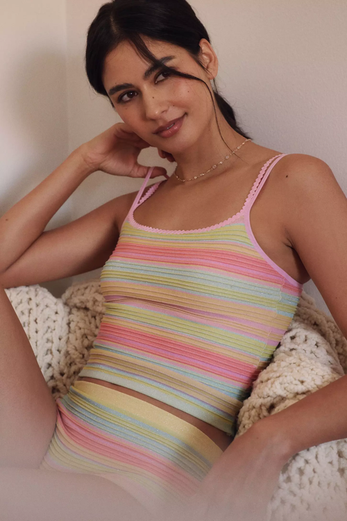 Pastel Strap Top