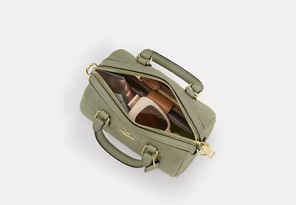 Mini Rowan Crossbody Bag In Signature Leather