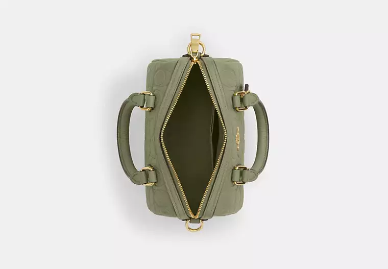 Mini Rowan Crossbody Bag In Signature Leather