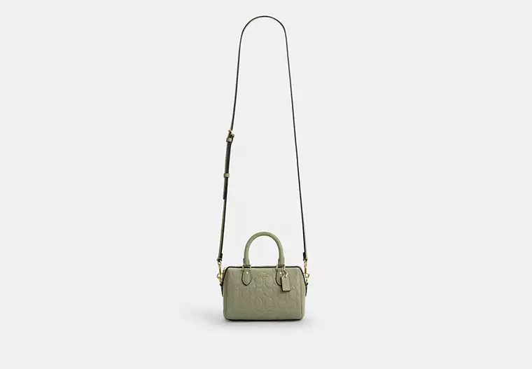 Mini Rowan Crossbody Bag In Signature Leather